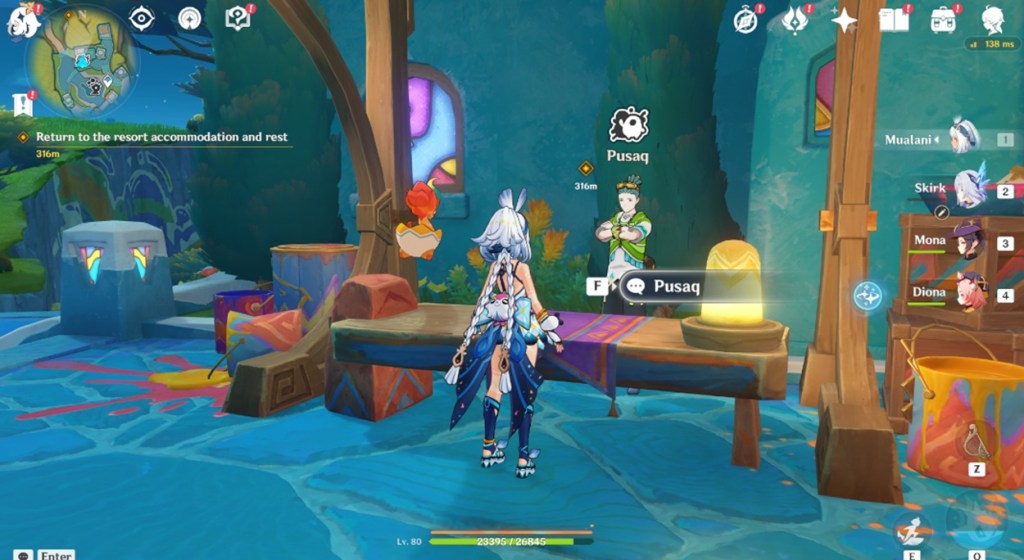 How to unlock With Flying (graffiti) colors event in Genshin Impact