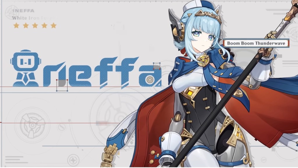 Ineffa Best Build and Teams in Genshin Impact