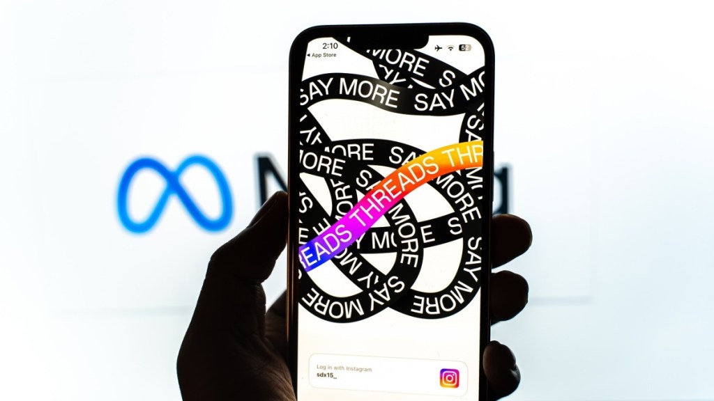 Instagram Threads on a Phone