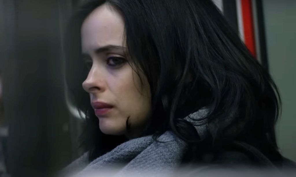 Jessica Jones in the trailer of Jessica Jones