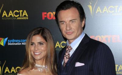 Julian McMahon and Kelly McMahon