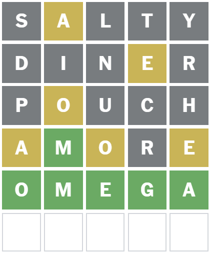 July 29 Wordle