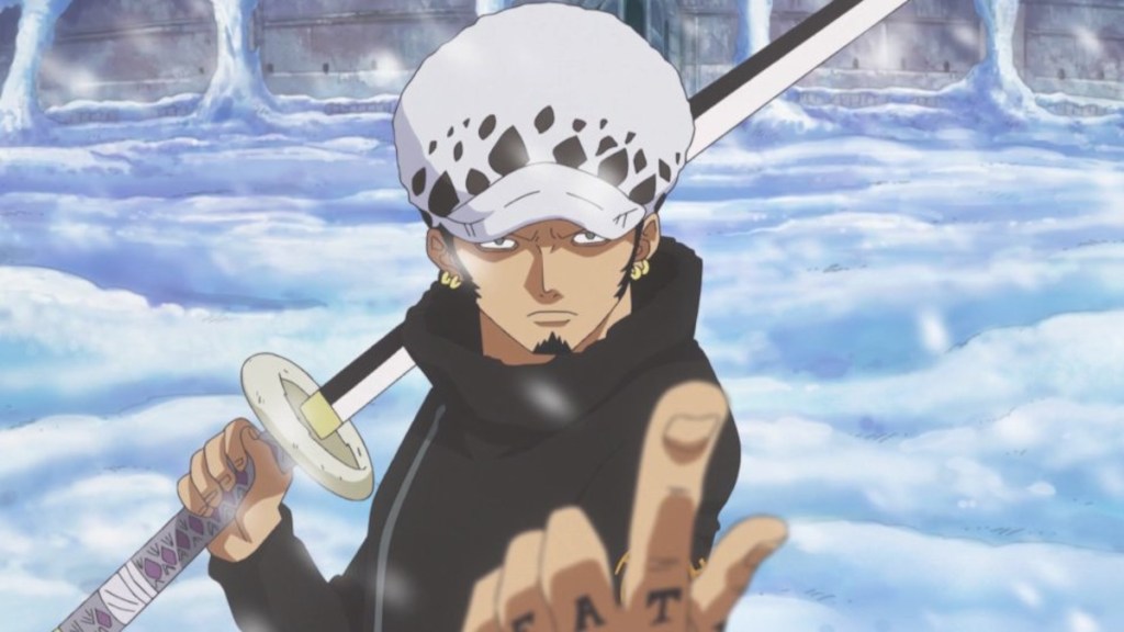 Law ready to fight in One Piece