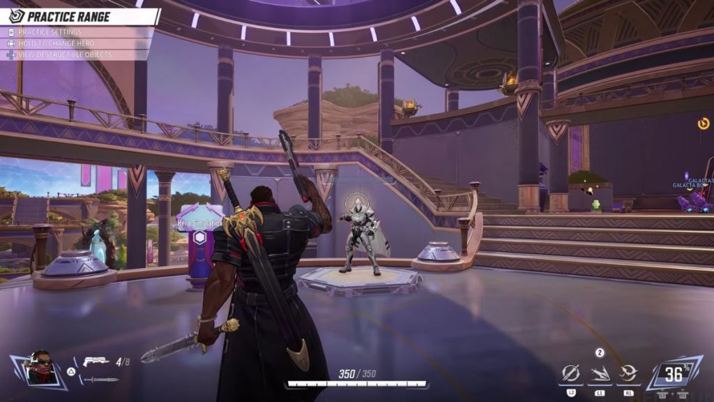 Hunting Gun Primary Fire in Marvel Rivals