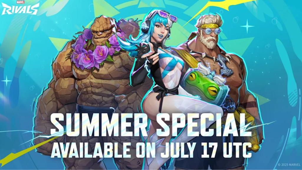 Marvel Rivals Summer Special Event Swimsuit skins