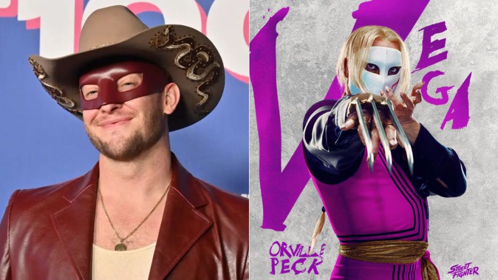 Orville Peck as Vega in the Street Fighter movie