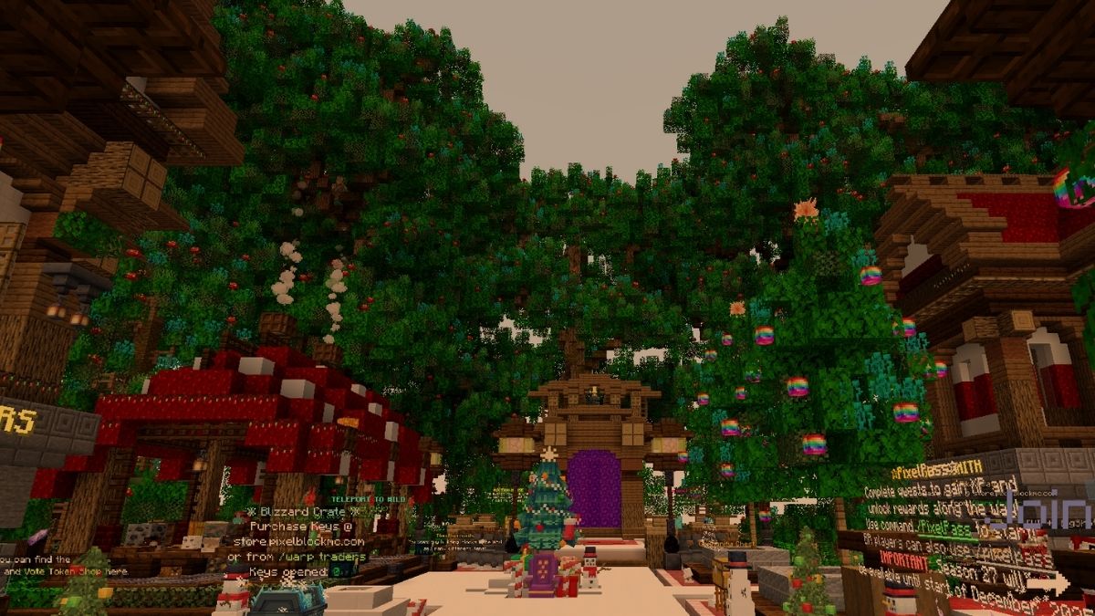 Pixelblock server Minecraft