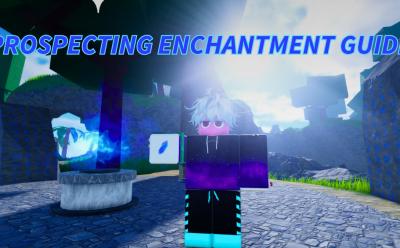 Prospecting Enchantment guide altar and stone