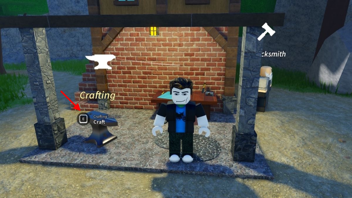 Prospecting Iron Anvil Crafting station