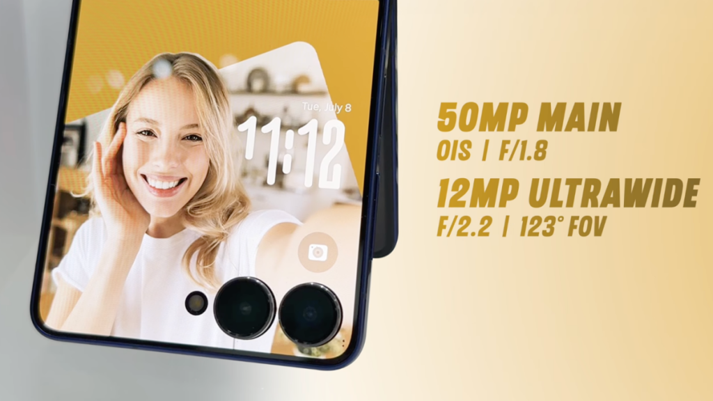 Samsung Galaxy Z Flip 7 Cameras 
