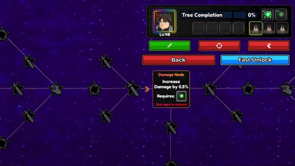Skill Tree All Star Tower Defense X