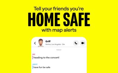 Snapchat Home Safe Feature announcement