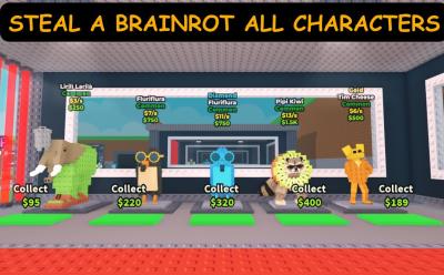 Steal a Brainrot All Characters