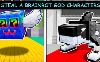 Steal a Brainrot God Characters