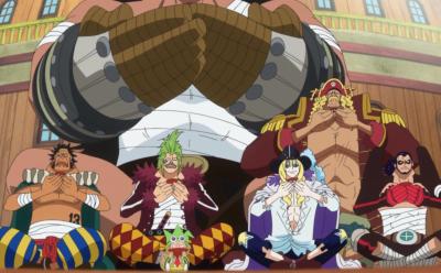 Straw Hat Grand Fleet representative members in One Piece