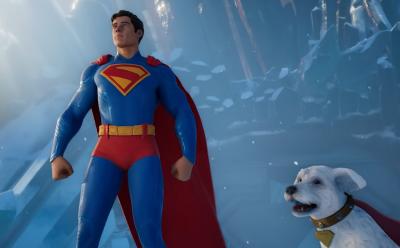 Superman Krypto in Fortress of Solitude Fortnite