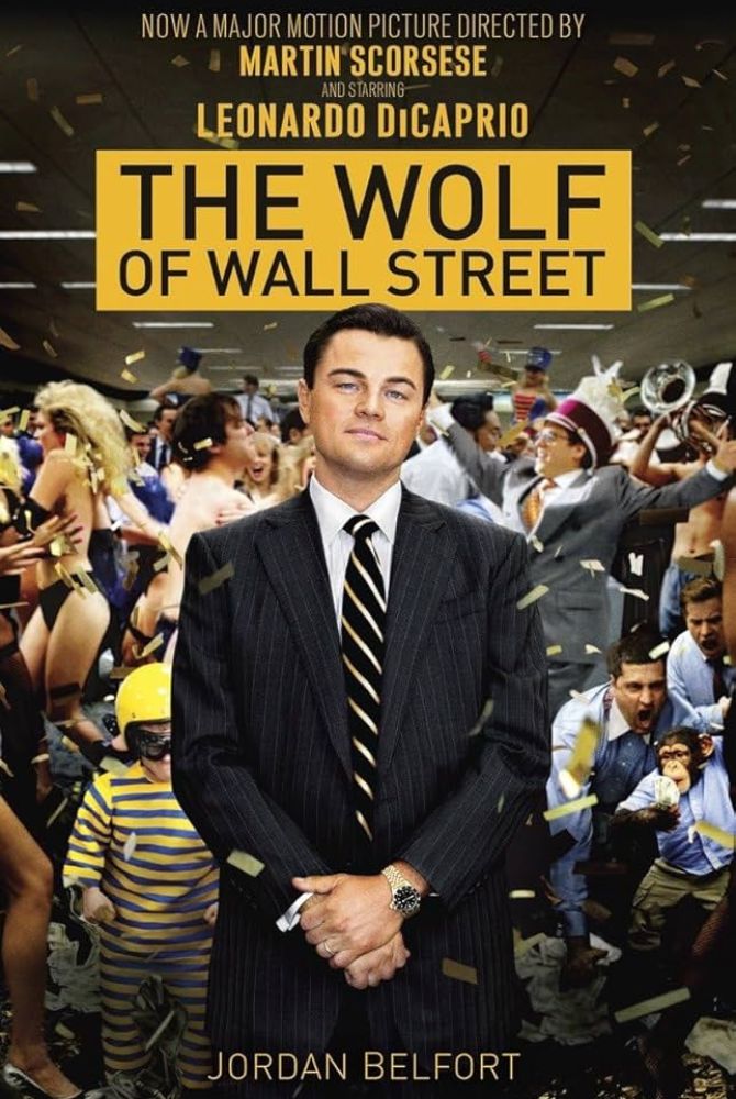 The Wolf of Wall Street poster