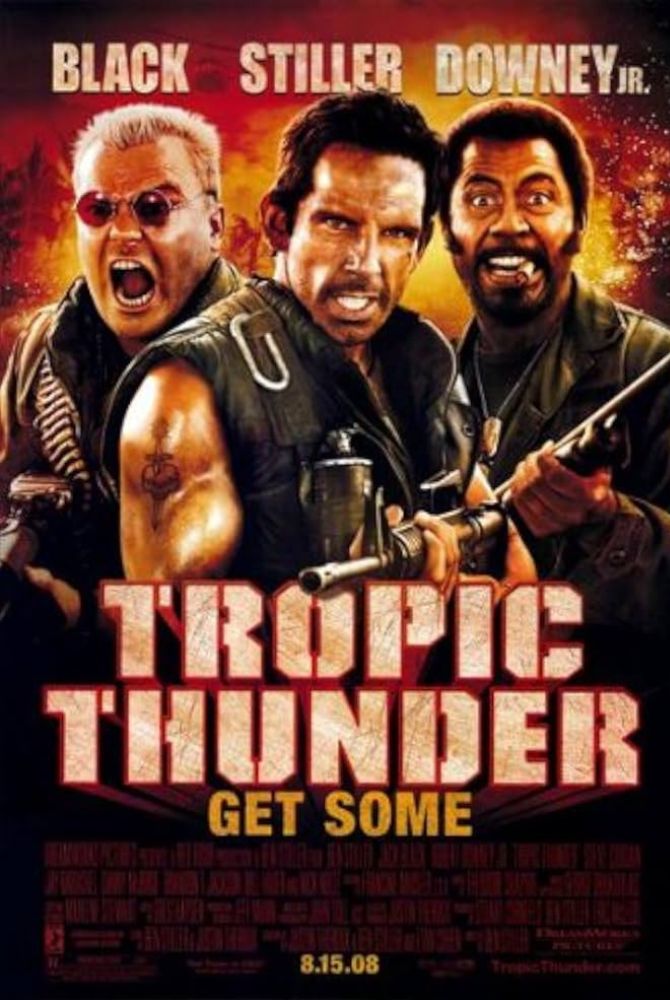 Tropic Thunder poster