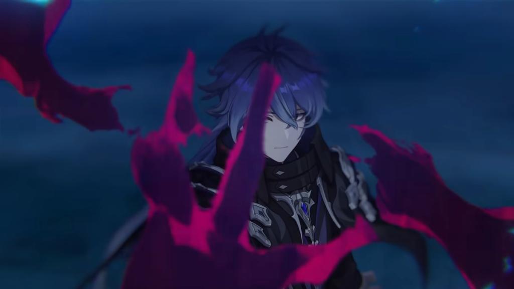Wild Hunt chasing Flinn in Genshin Impact