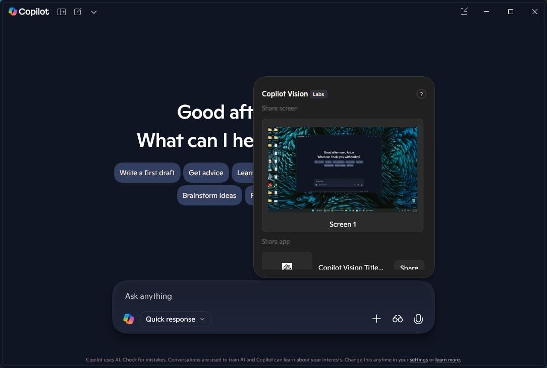 Windows 11's Copilot Vision AI Now Sees Everything on Your Screen | Beebom