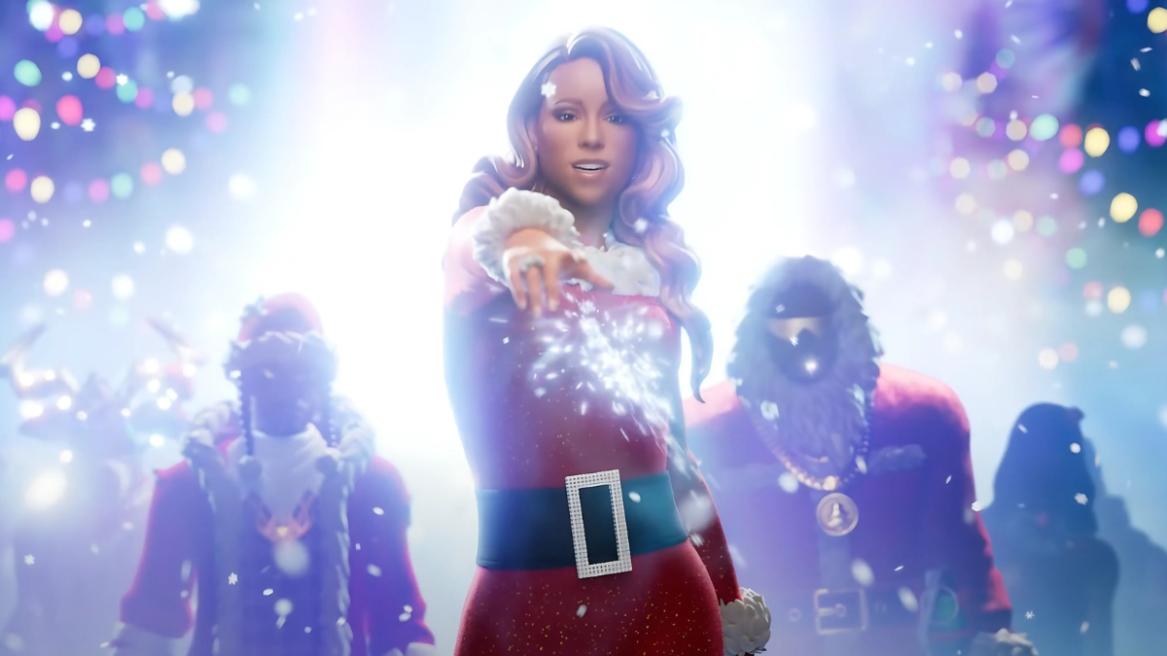 Fortnite Mariah Carey Christmas Skins