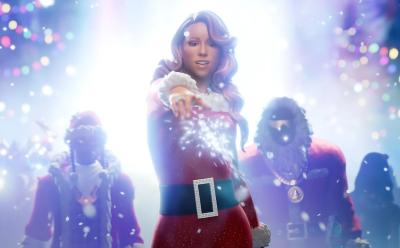 Fortnite Mariah Carey Christmas Skins