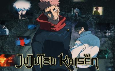 JJK season 3 poster featuring Yuji and Yuta