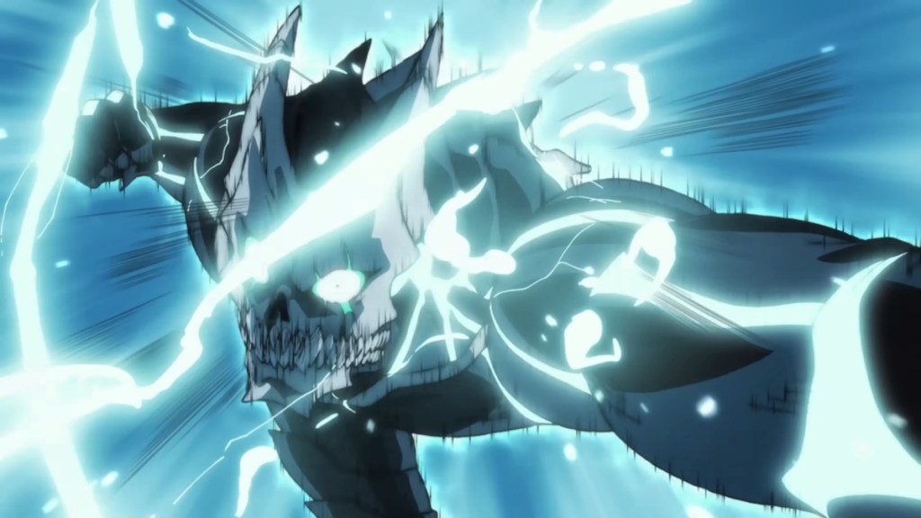 kaiju no 8 kafka attacking in anime