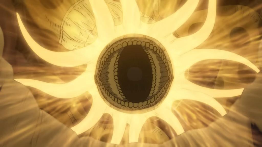 Regeneration ability of Tsuchinoko in Dandadan