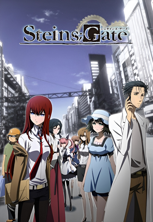 Steins Gate anime poster