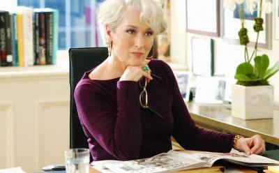 Miranda Priestly in The Devil Wears Prada