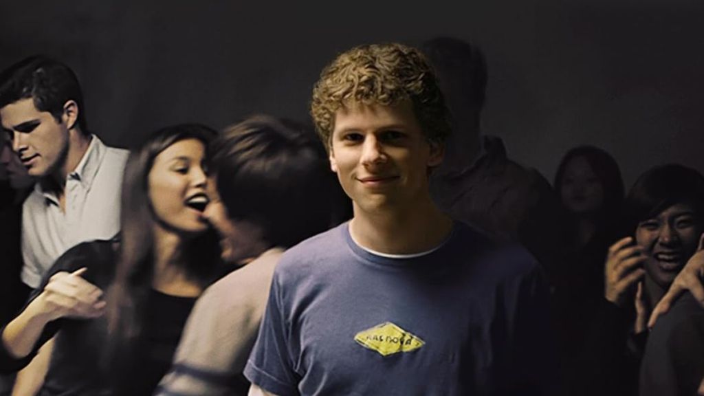 A screenshot from The Social Network