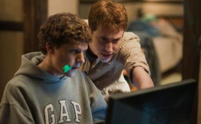 A screenshot from The Social Network