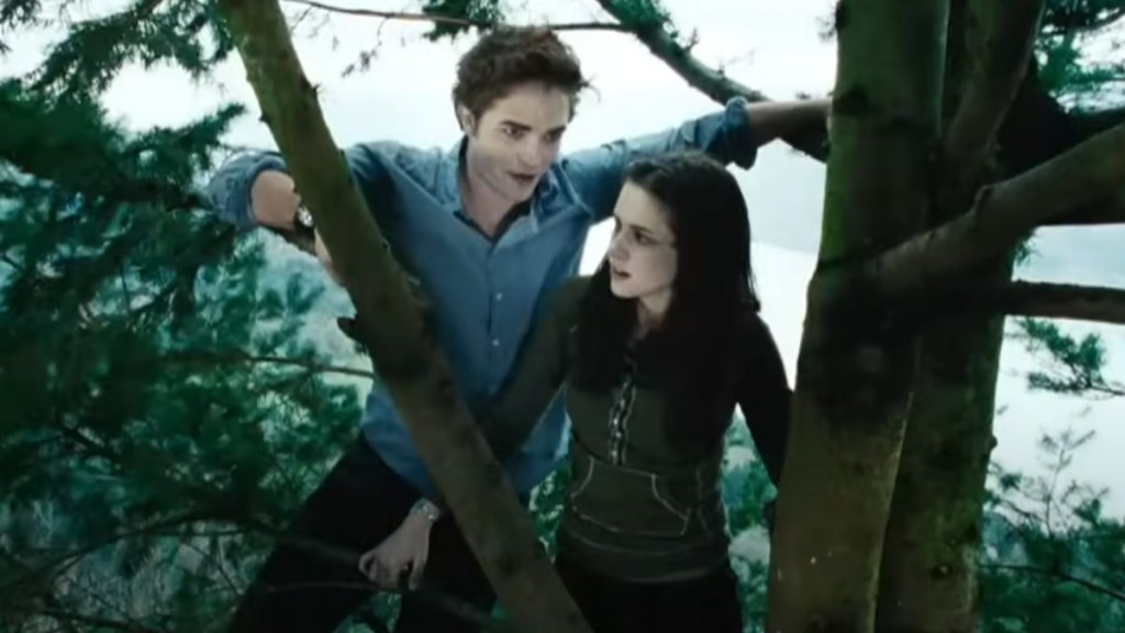 Bella and Edward in Twilight