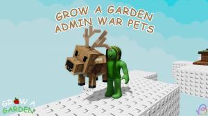 All New Pets in Grow a Garden Admin War Update