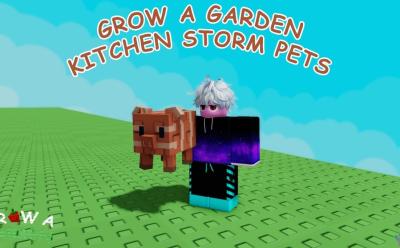All Pets in Kitchen Storm Update in Grow a Garden