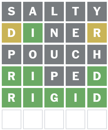 Today’s Wordle Hints, Answer for #1507 on August 4, 2025