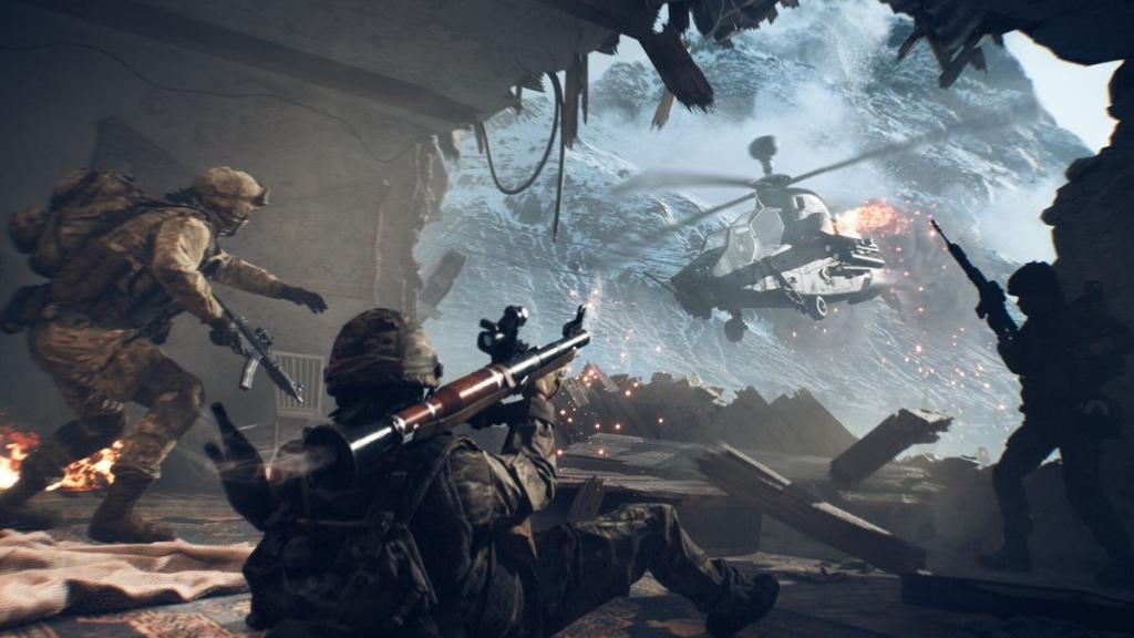 Downing Helicopter using an RPG in Battlefield 6