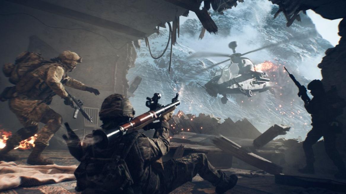 Downing Helicopter using an RPG in Battlefield 6