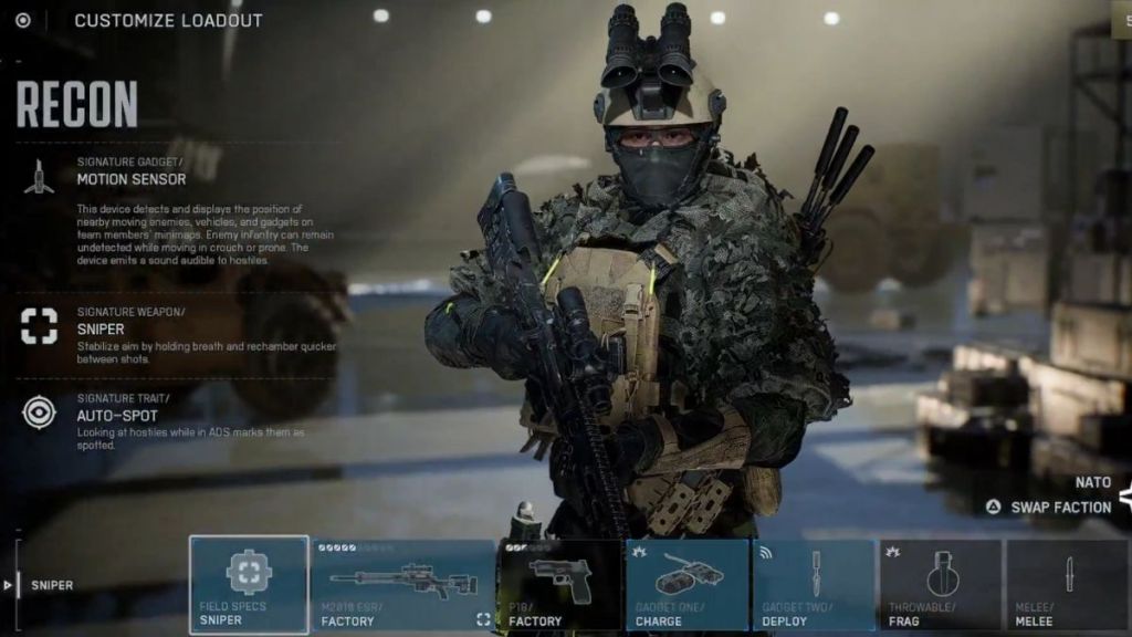 Battlefield 6 Recon Class Overview