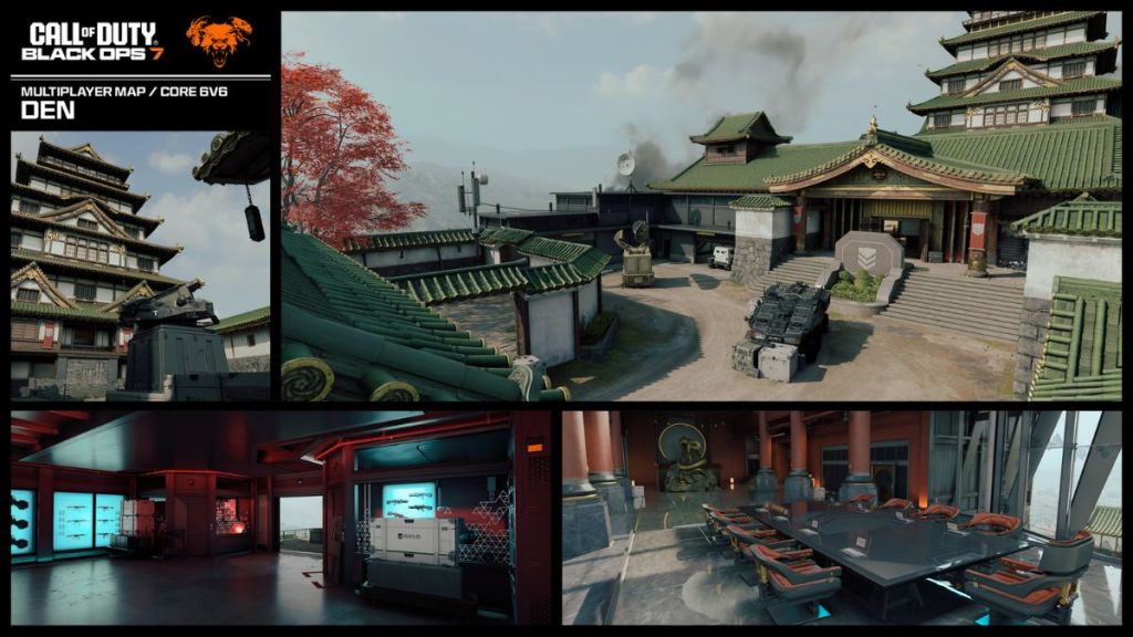 Black Ops 7 Den Map
