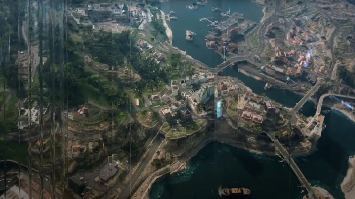 Overview of a new Black Ops 7 Map
