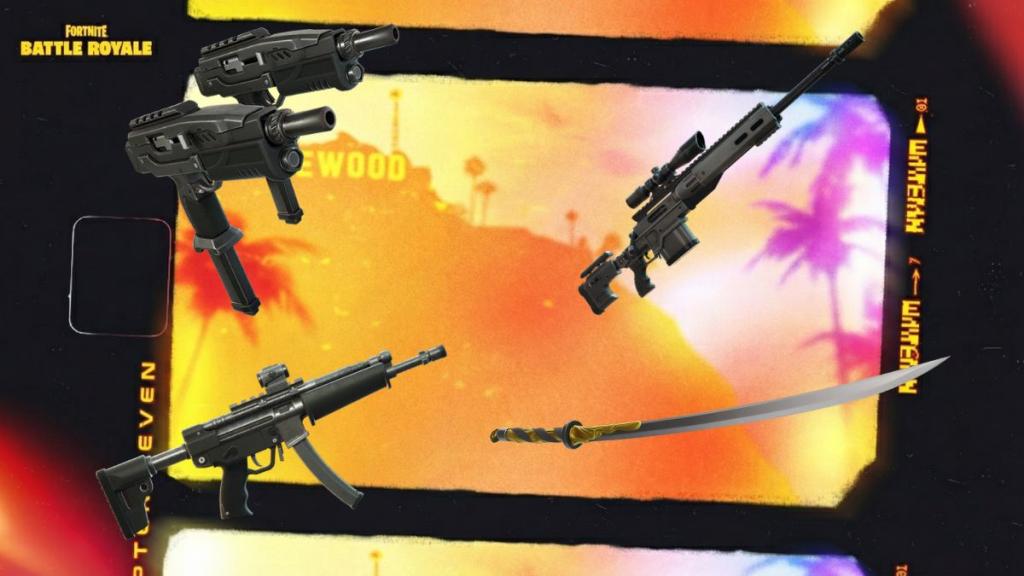 B TIer Weapons in Fortnite Chapter 7 Season 1