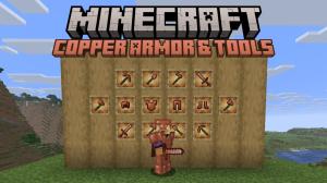 How to Make Copper Armor and Tools in Minecraft