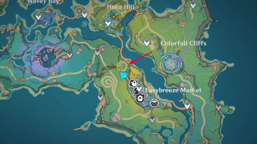 Disappeared Dolls Quest location Genshin Impact