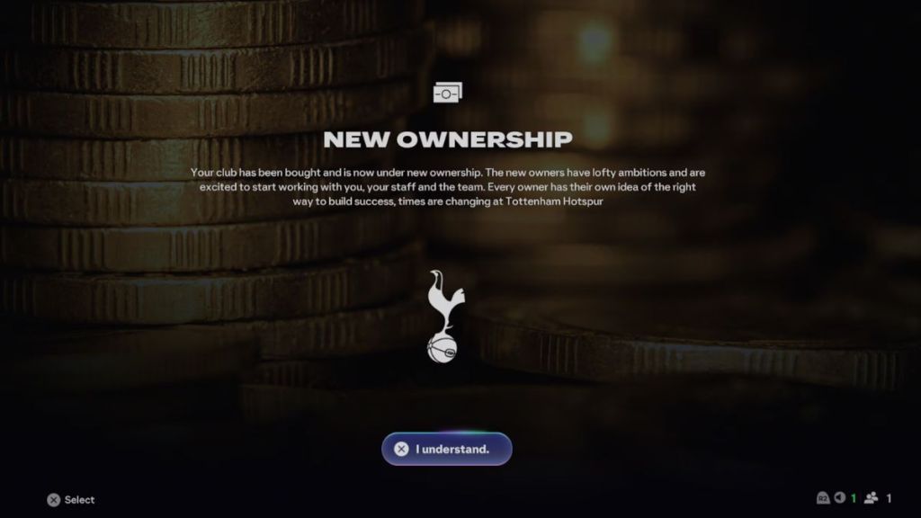 EA FC 26 New Ownership Unexpected Event