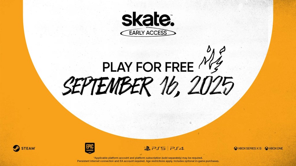 EA Skate Early Access Date