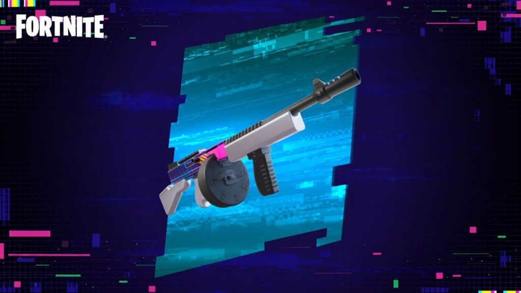 Exotic Accelerant Drum Gun in Fortnite