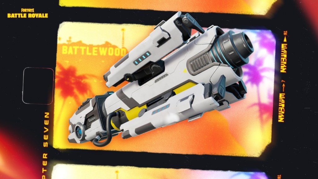 Fortnite Chapter 7 New Weapon Ray Gun