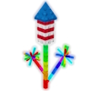 Firework flower